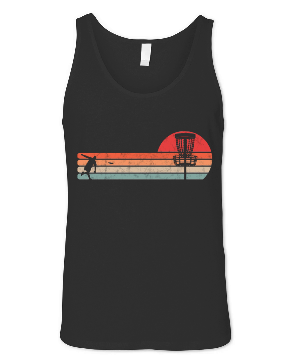 Discgolf Player Disk Golf Vintage Unisex Jersey Tank