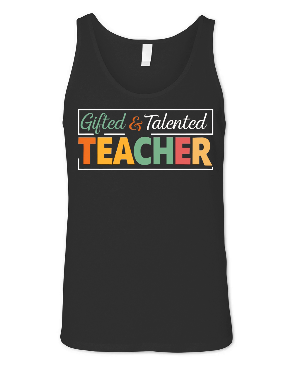 Gifted & Talented Teacher Unisex Jersey Tank
