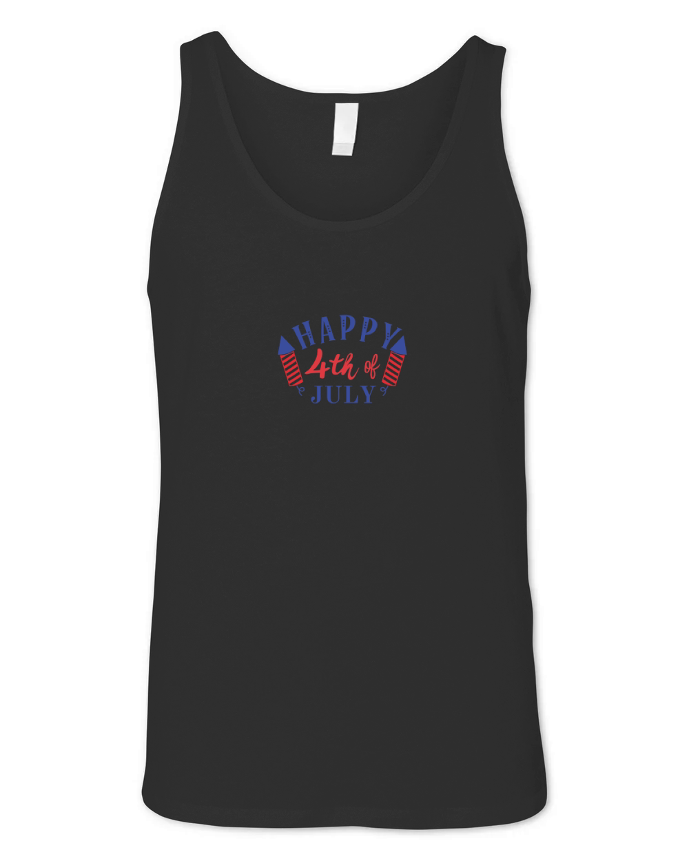 Happy 4th of July 5 Unisex Jersey Tank