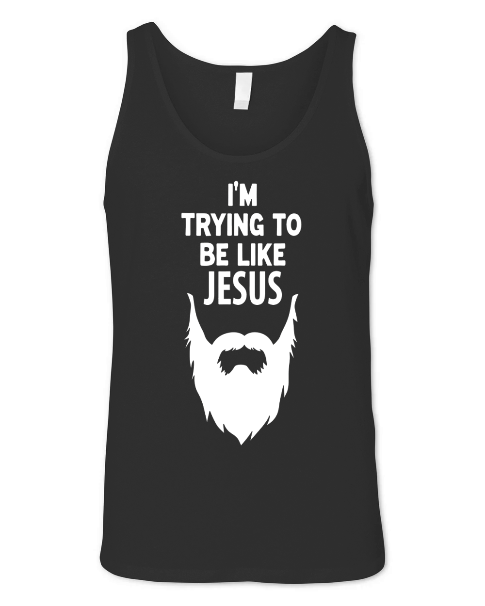Im TryingTo Be Loke Jesus Unisex Jersey Tank