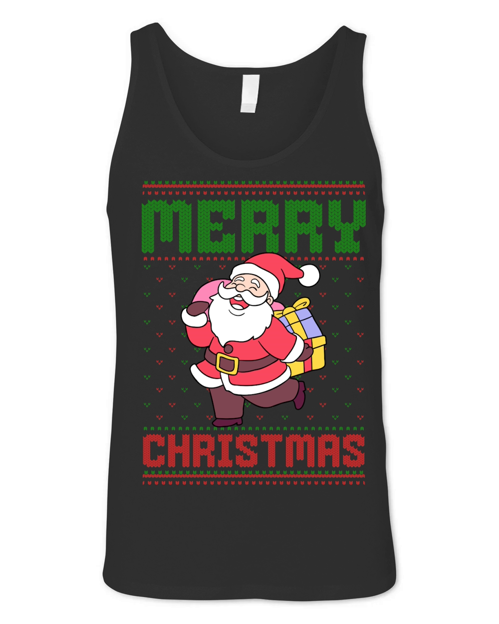 Merry christmas 59 82 Unisex Jersey Tank