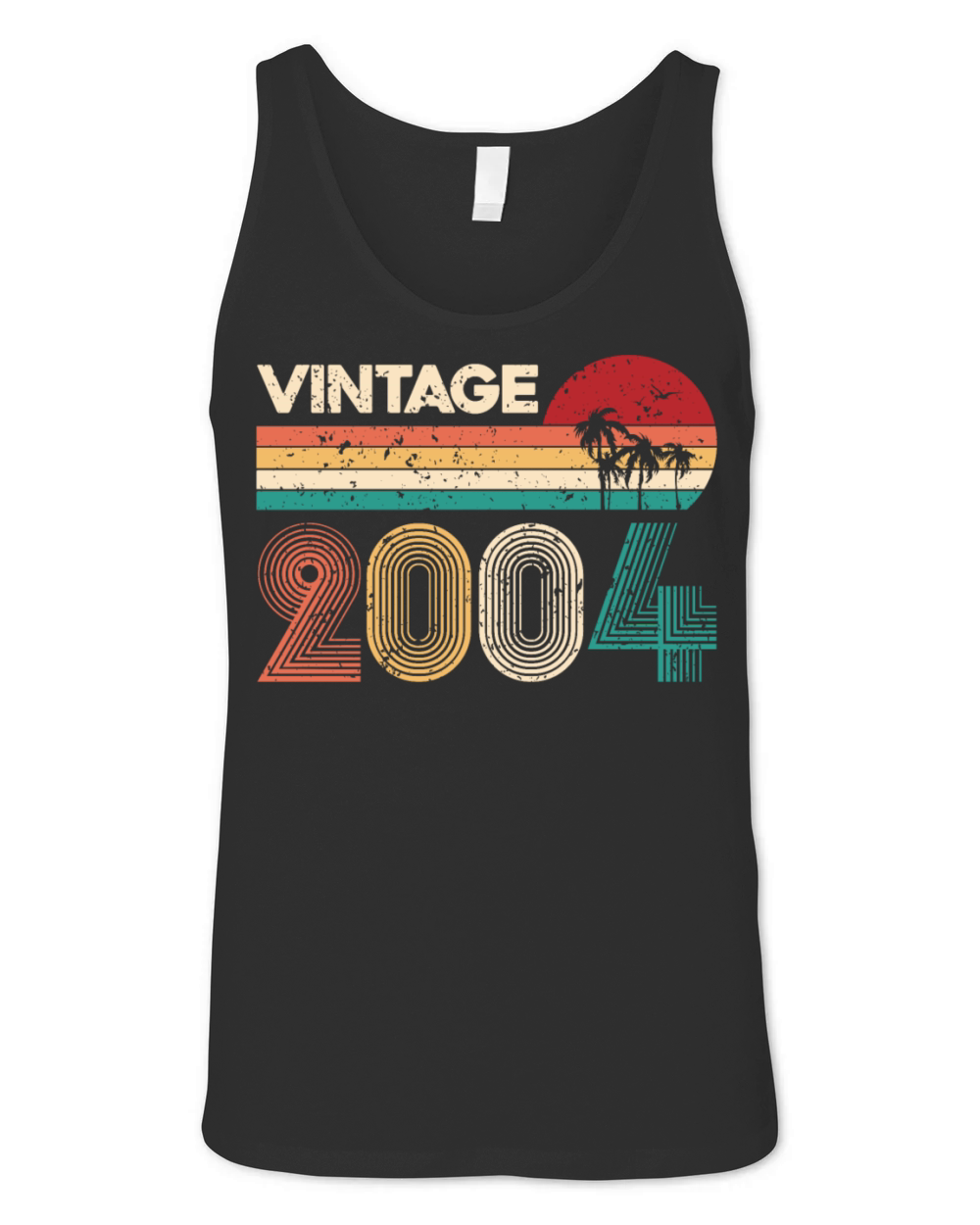 Vintage 2004 Retro Birthday Gift Men Woman Gifts Unisex Jersey Tank