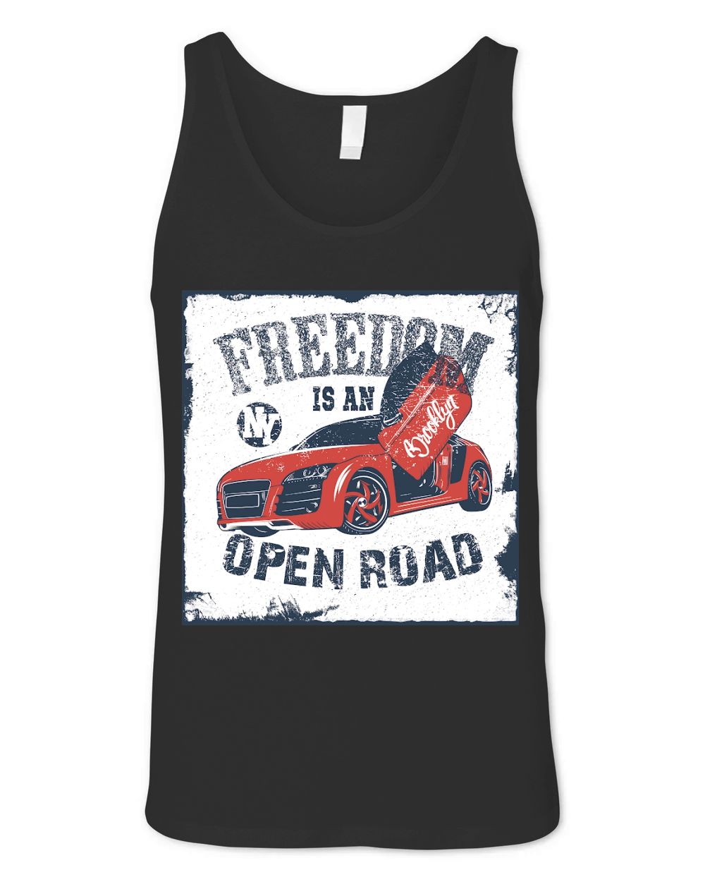 Vintage Car 11 Unisex Jersey Tank