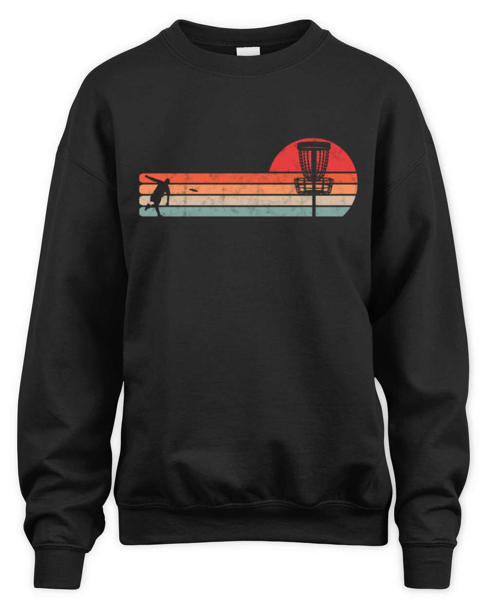 Discgolf Player Disk Golf Vintage Unisex Premium Crewneck Sweatshirt