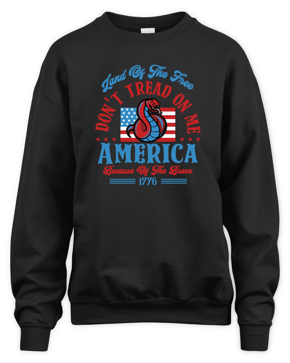 Land of the free 04 Unisex Premium Crewneck Sweatshirt