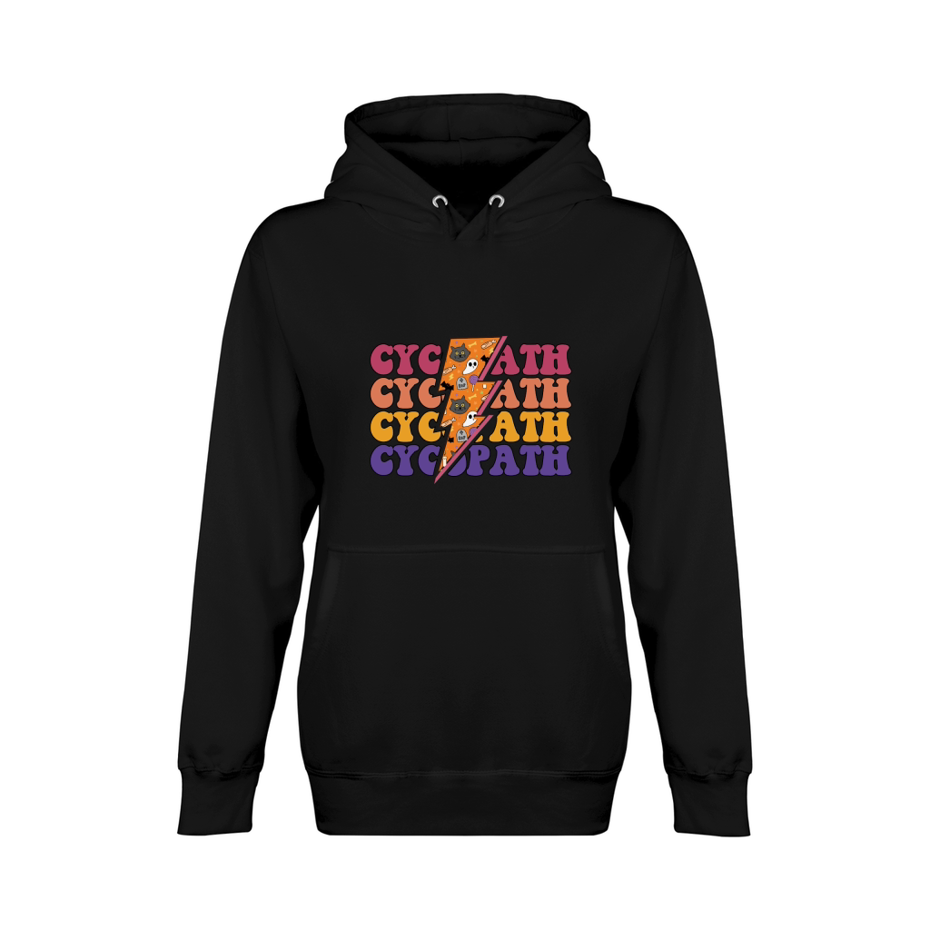 Cycopath Retro Groovy Vintage 02 Unisex Premium Pullover Hoodie
