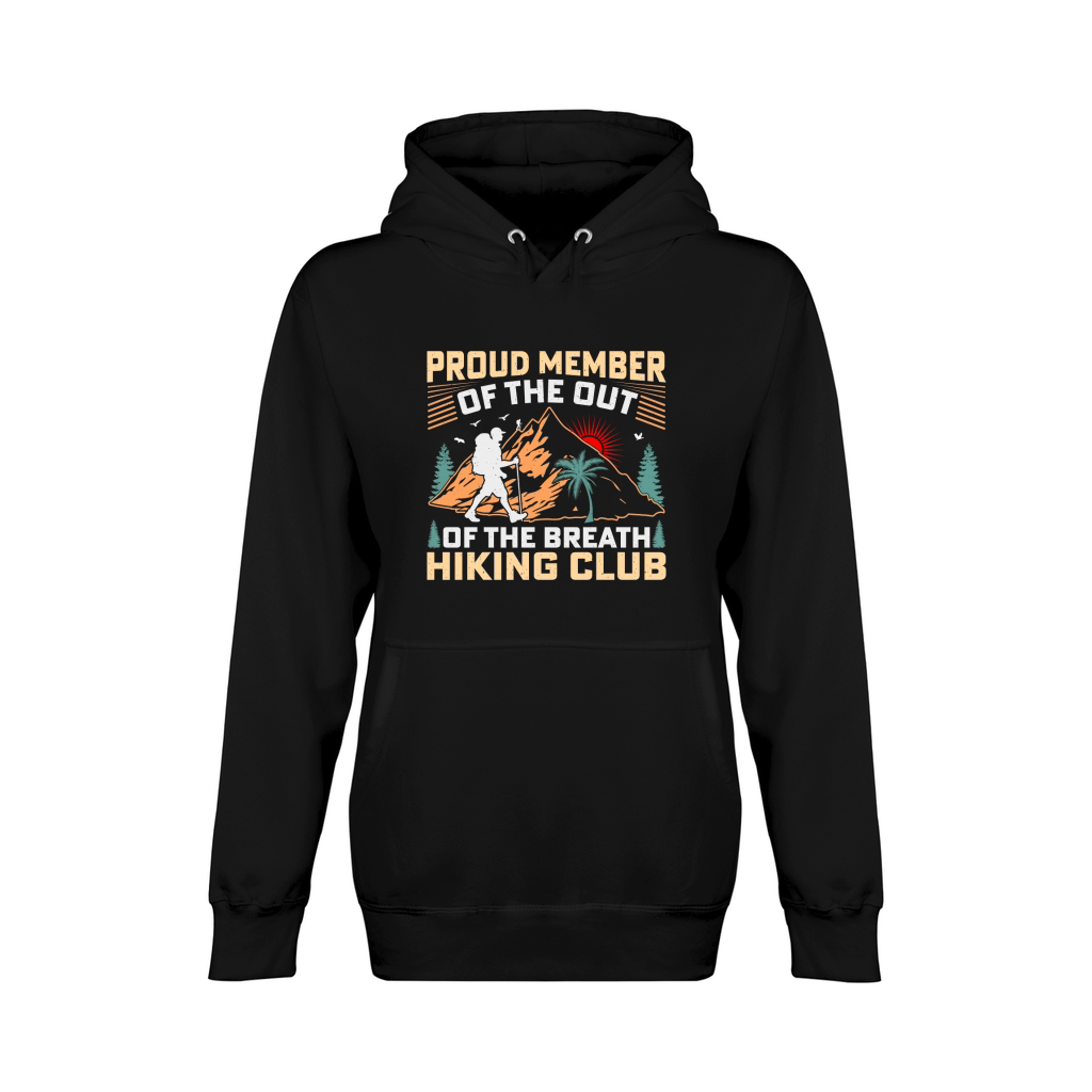 Proud Member Vintage Hiking Club Unisex Premium Pullover Hoodie