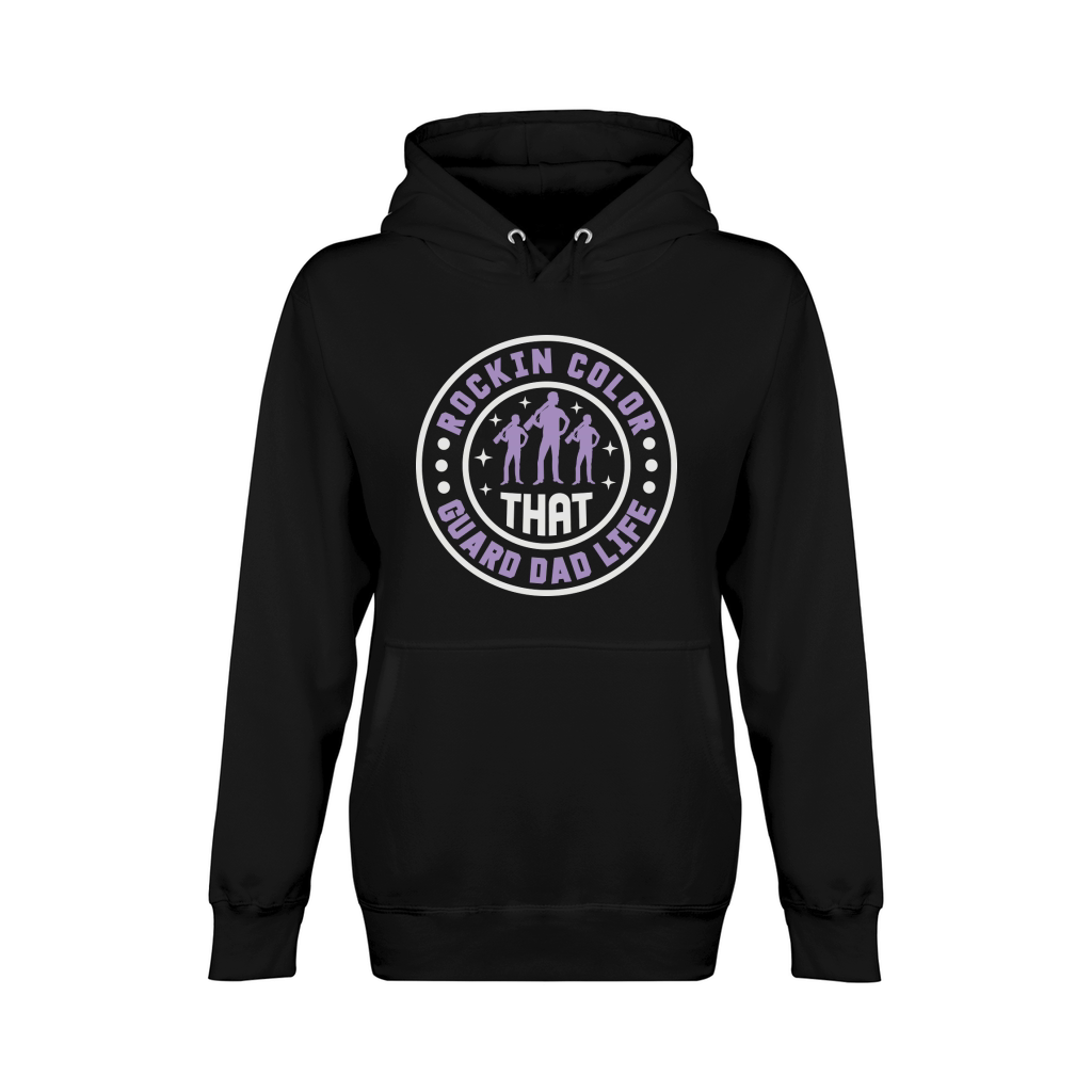 Rockin That Color Guard Dad Life 05 Unisex Premium Pullover Hoodie