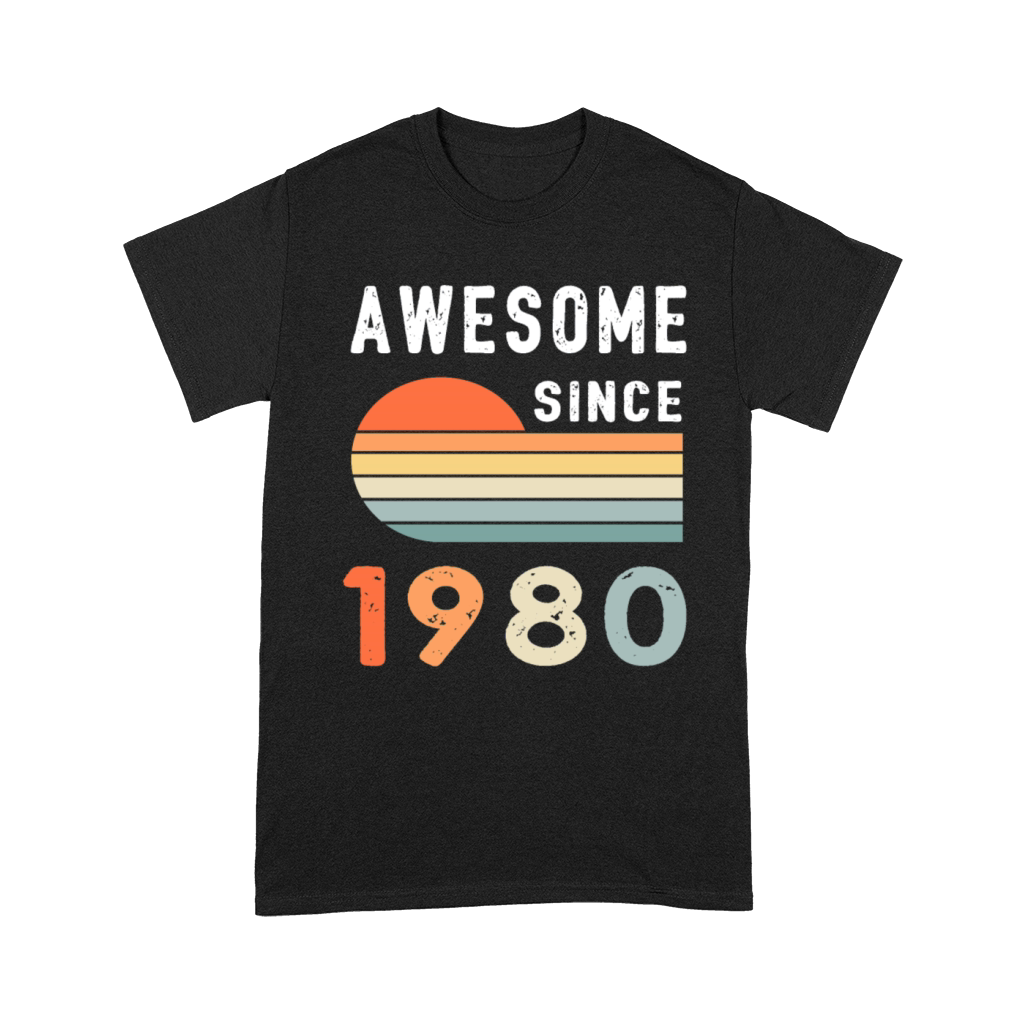 1980 Birthday Retro Vintage Gift Unisex T-Shirt