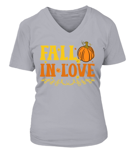 fall in love 2 V-neck T-Shirt Woman