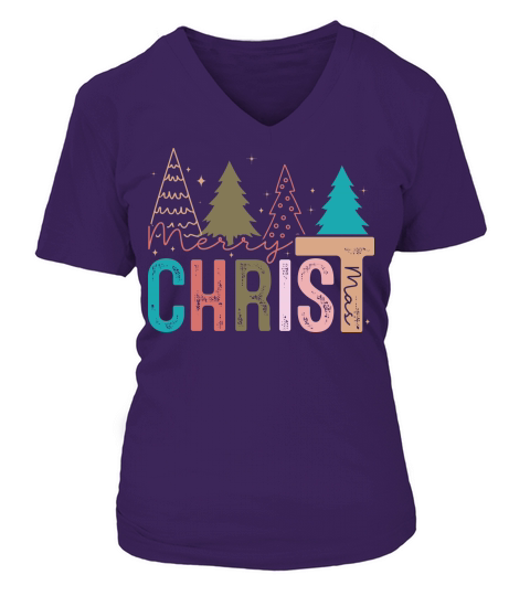 Merry christmas 57 06 V-neck T-Shirt Woman