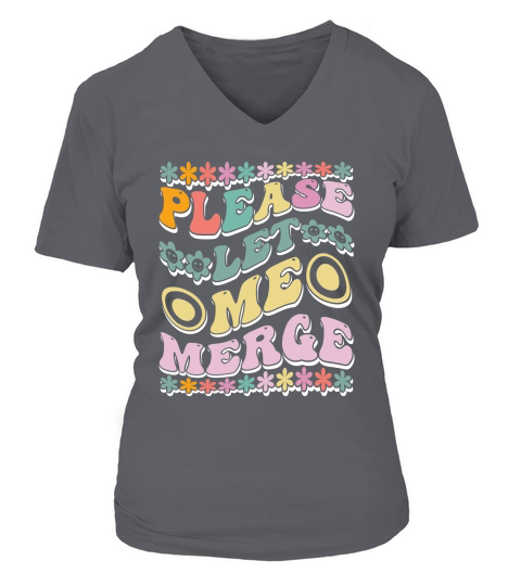 please let me merge V-neck T-Shirt Woman