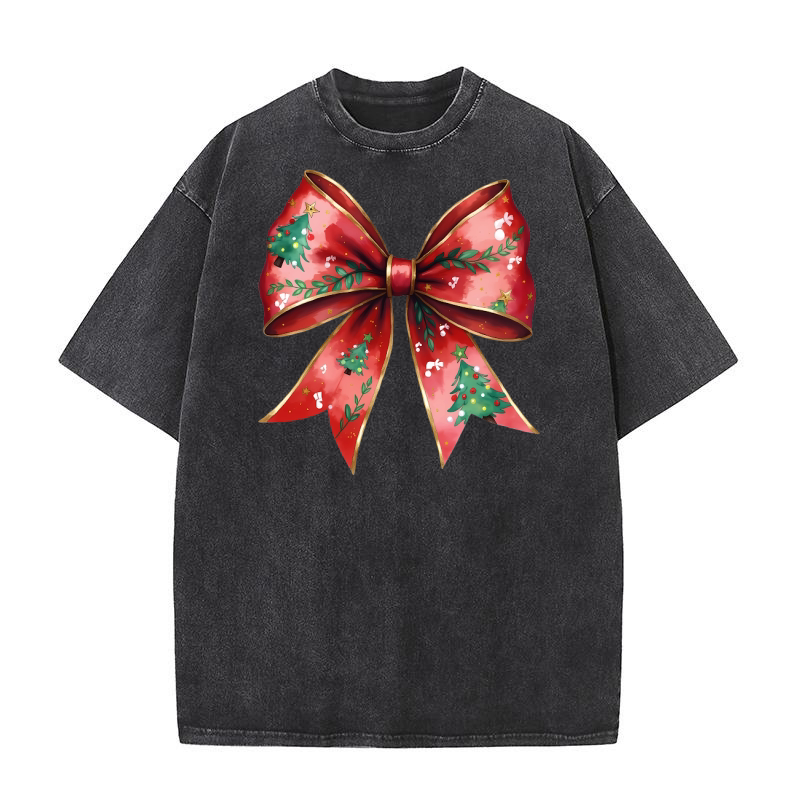 Coquette Sublimation Clipart 9 17 Washed T-Shirt