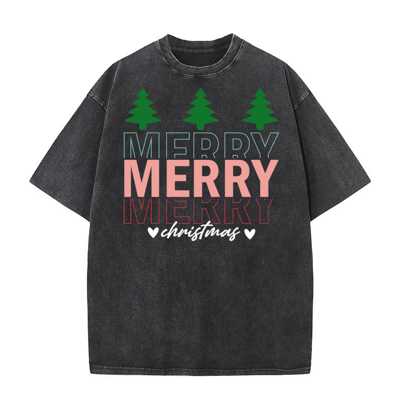 Merry Christmas  13 Washed T-Shirt