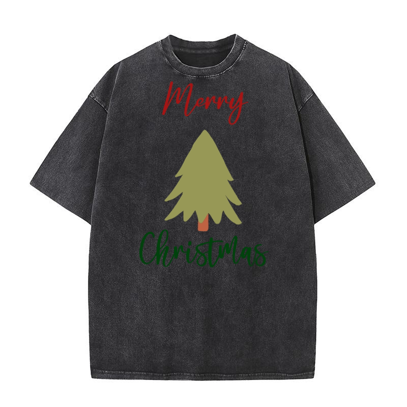 Merry Christmas 42 42 Washed T-Shirt