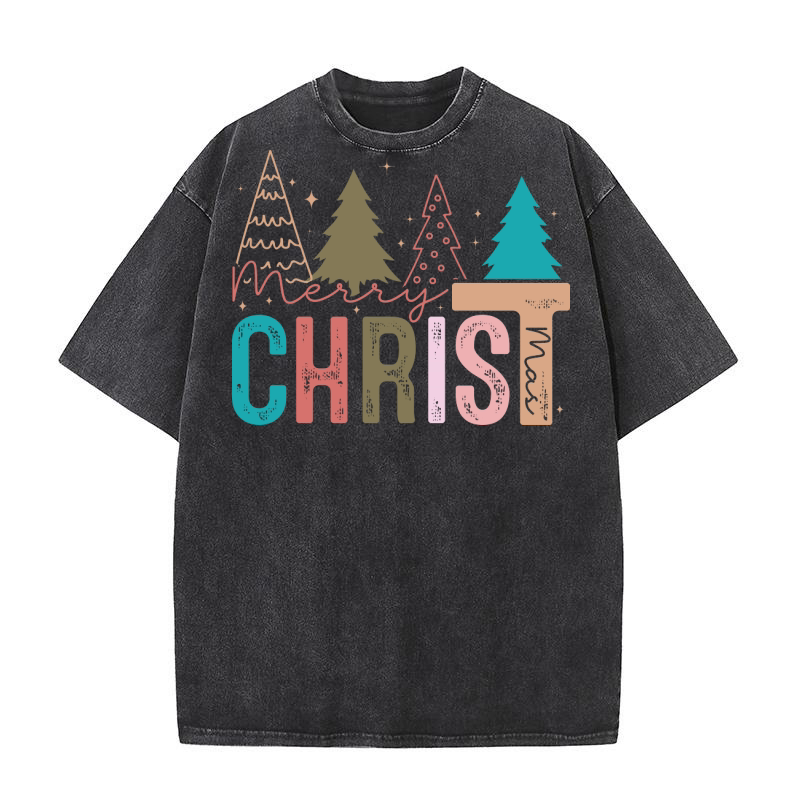 Merry christmas 57 06 Washed T-Shirt