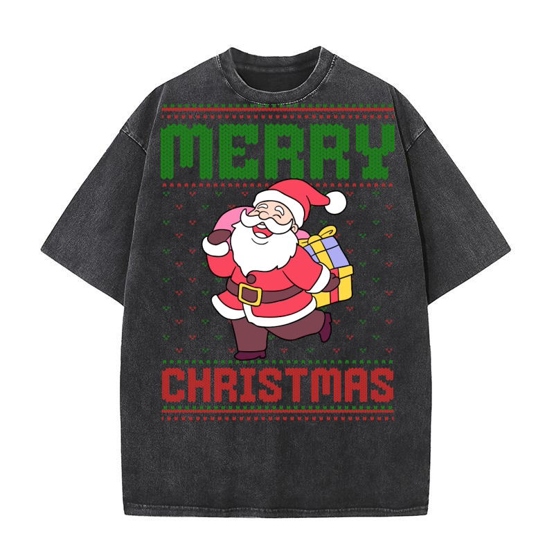 Merry christmas 59 82 Washed T-Shirt