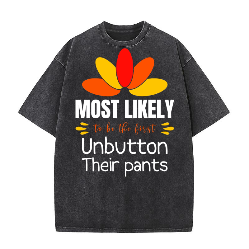 Thanks Giving 15 Washed T-Shirt