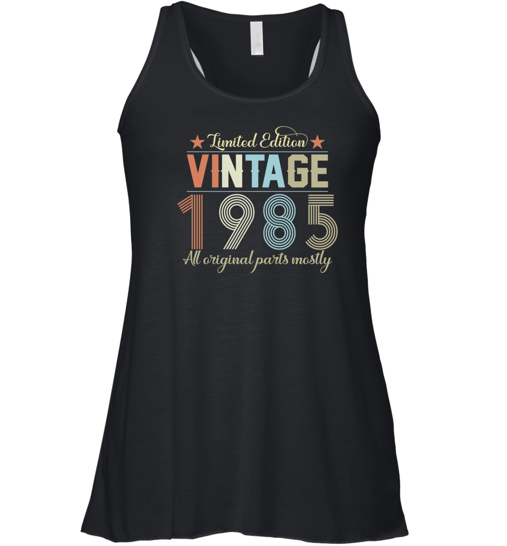 Birthday   Limited Edition Vintage 1985 Women's Flowy Tank Top