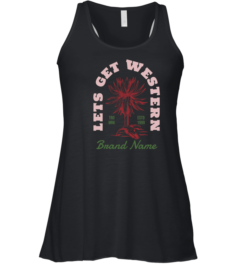 Lets Get Western Women's Flowy Tank Top