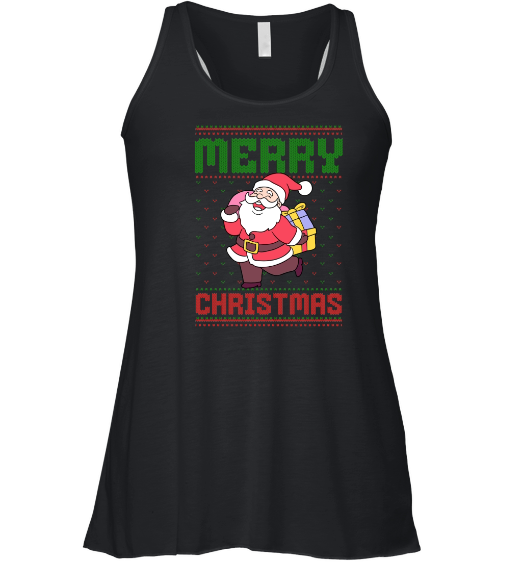 Merry christmas 59 82 Women's Flowy Tank Top