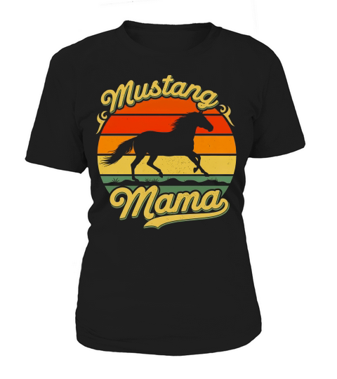 Mustang Mama Horse Women's T-Shirt