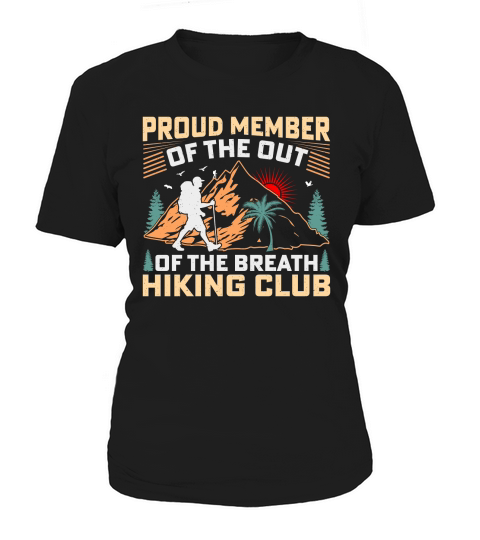 Proud Member Vintage Hiking Club Women's T-Shirt