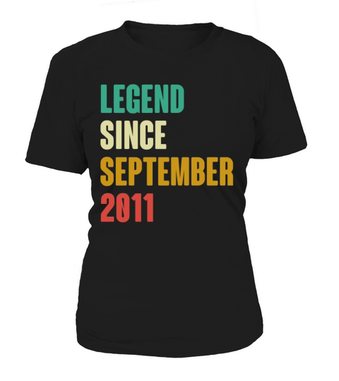 September 2011 11th Birthday 11 Years Old Bday Gi Women's T-Shirt