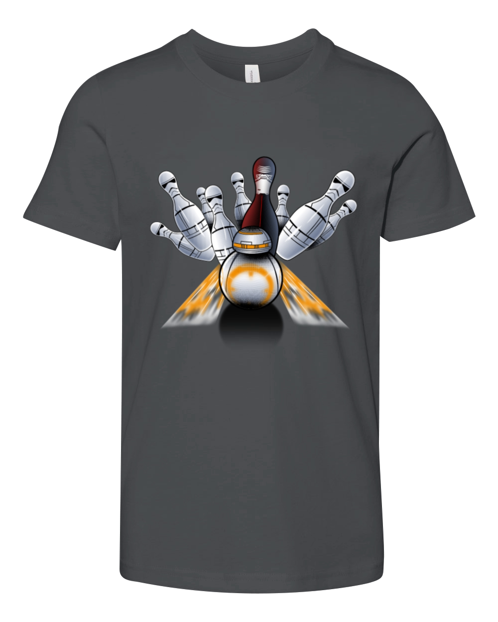Bowling - Star wars bowling awesome t-shirt Youth Unisex Jersey Tee