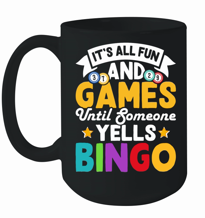 Casino Vintage Bingo Ceramic Mug