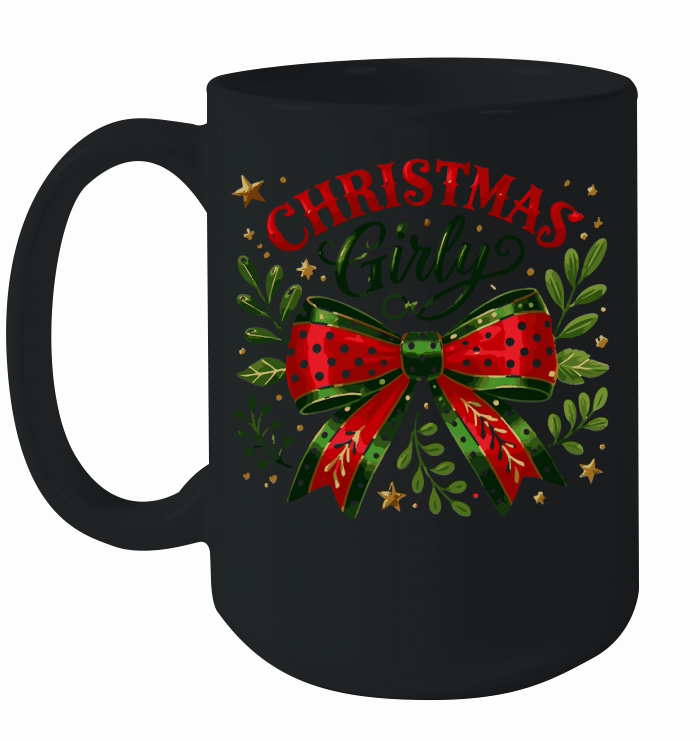 Christmas Girly Ceramic Mug