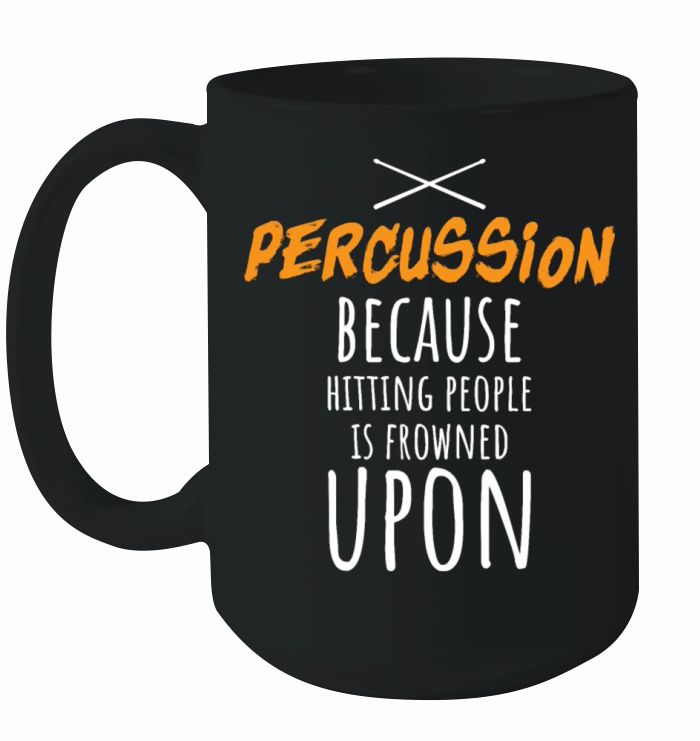 Drummer Gift Playing Drums Percussion Mallet Percu Ceramic Mug