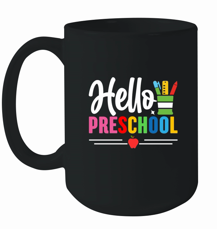 HELLO PRESCHOOL Ceramic Mug