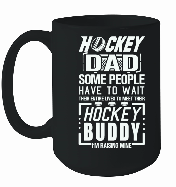 Hockey Dad Funny Ceramic Mug
