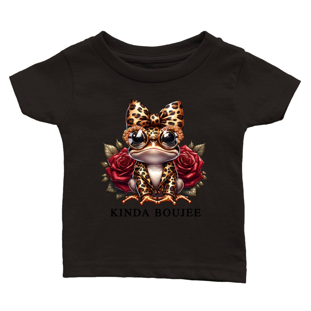 boujee frog4 Classic Baby Crewneck T-shirt