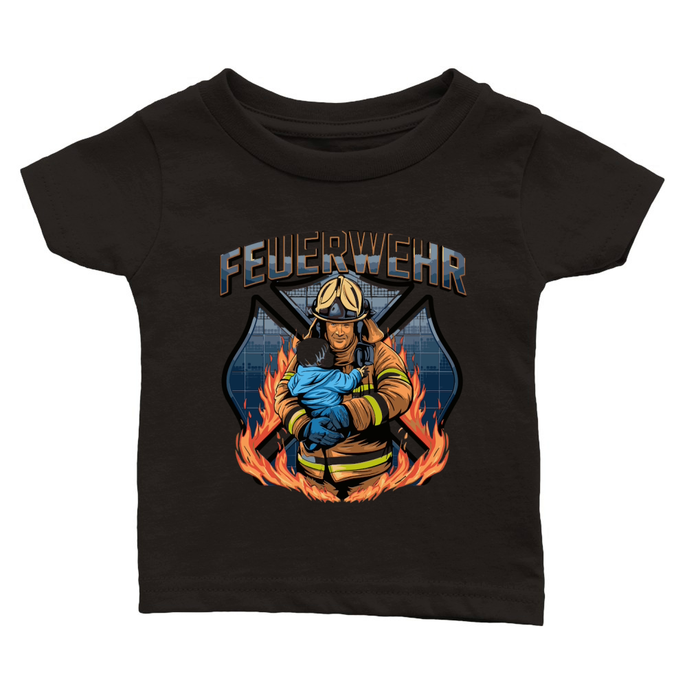 Feuerwehr 2 Classic Baby Crewneck T-shirt