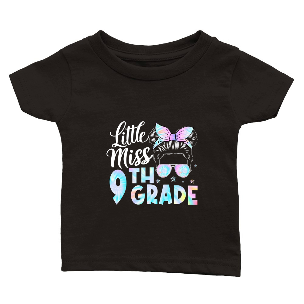 little miss 9td grade Classic Baby Crewneck T-shirt