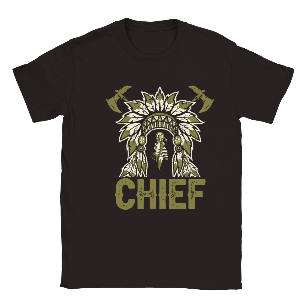 Chief USA Native Classic Kids Crewneck T-shirt