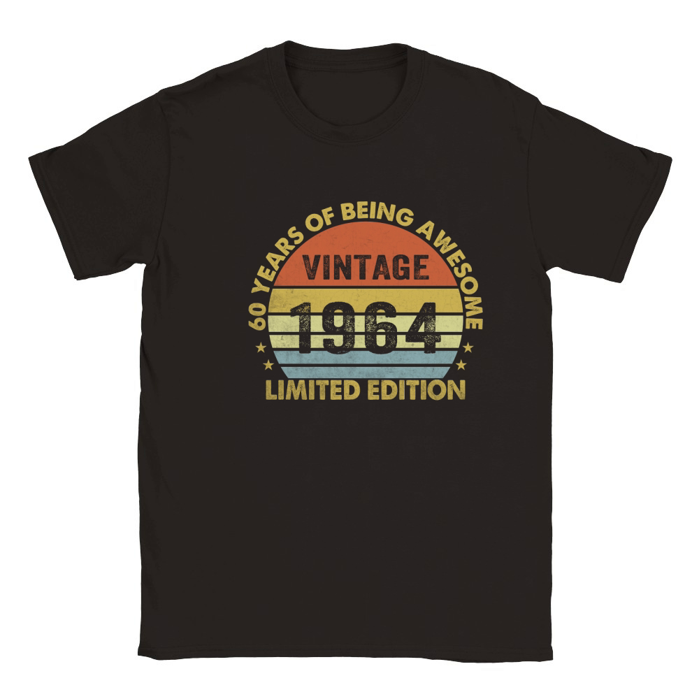 Vintage 1964 Limited Edition 60th Birthday Classic Kids Crewneck T-shirt