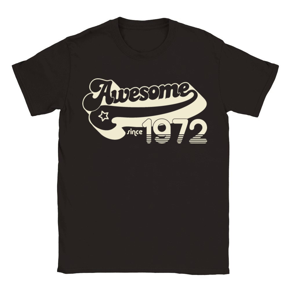 Vintage 1972 - 50 years old - 50th birthday gift Classic Kids Crewneck T-shirt