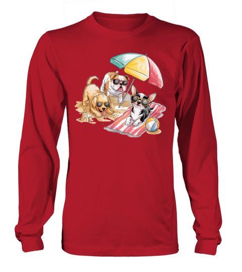 Dog Watercolor Bundle 03 Long sleeved Unisex