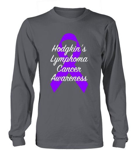 Hodgkins Lymphoma Cancer Awareness 02 Long sleeved Unisex
