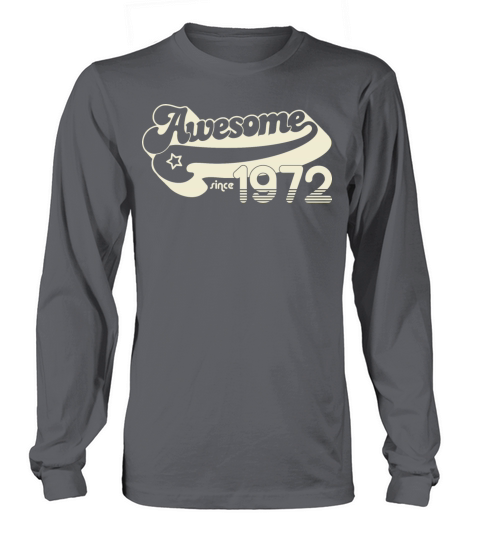 Vintage 1972 - 50 years old - 50th birthday gift Long sleeved Unisex