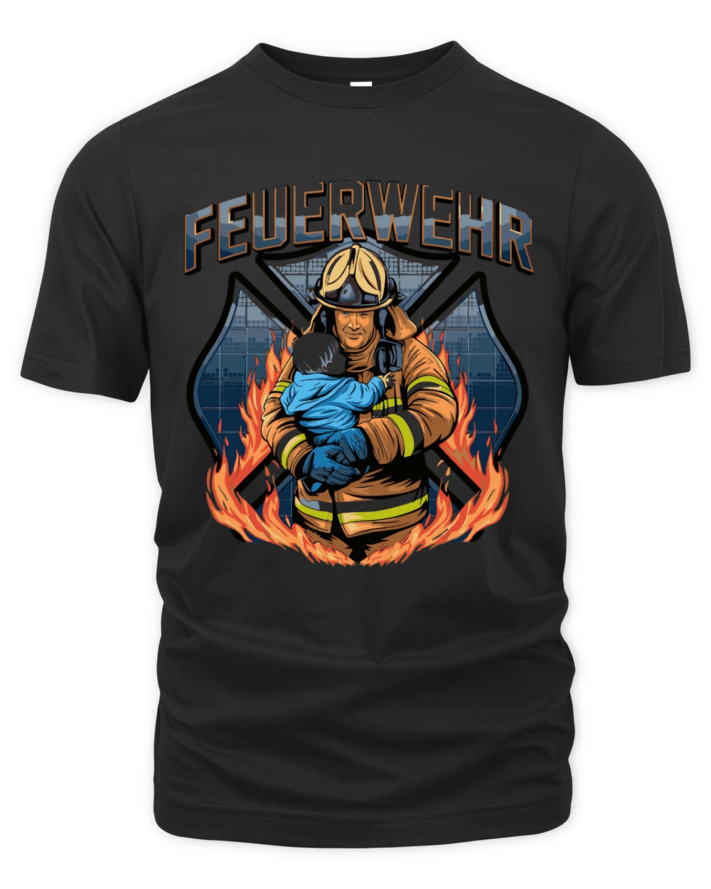 Feuerwehr 2 Organic Unisex T-shirt