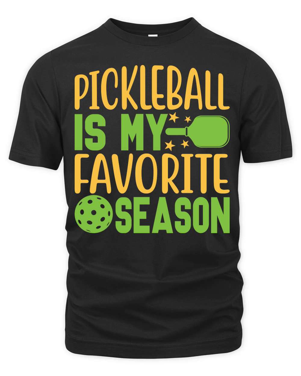 Pickleball Is My Favorite Season 01 Organic Unisex T-shirt