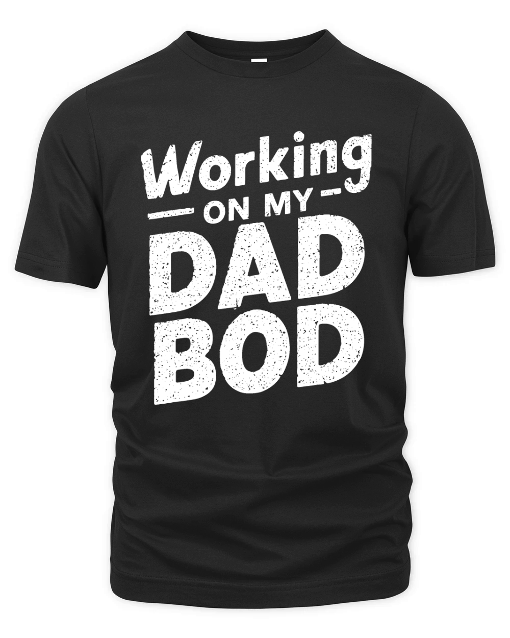 working on my dad bod Organic Unisex T-shirt