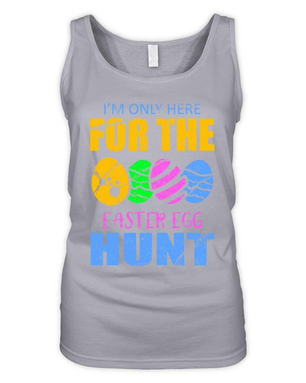 Easter Bunny Organic Women's Tank Top