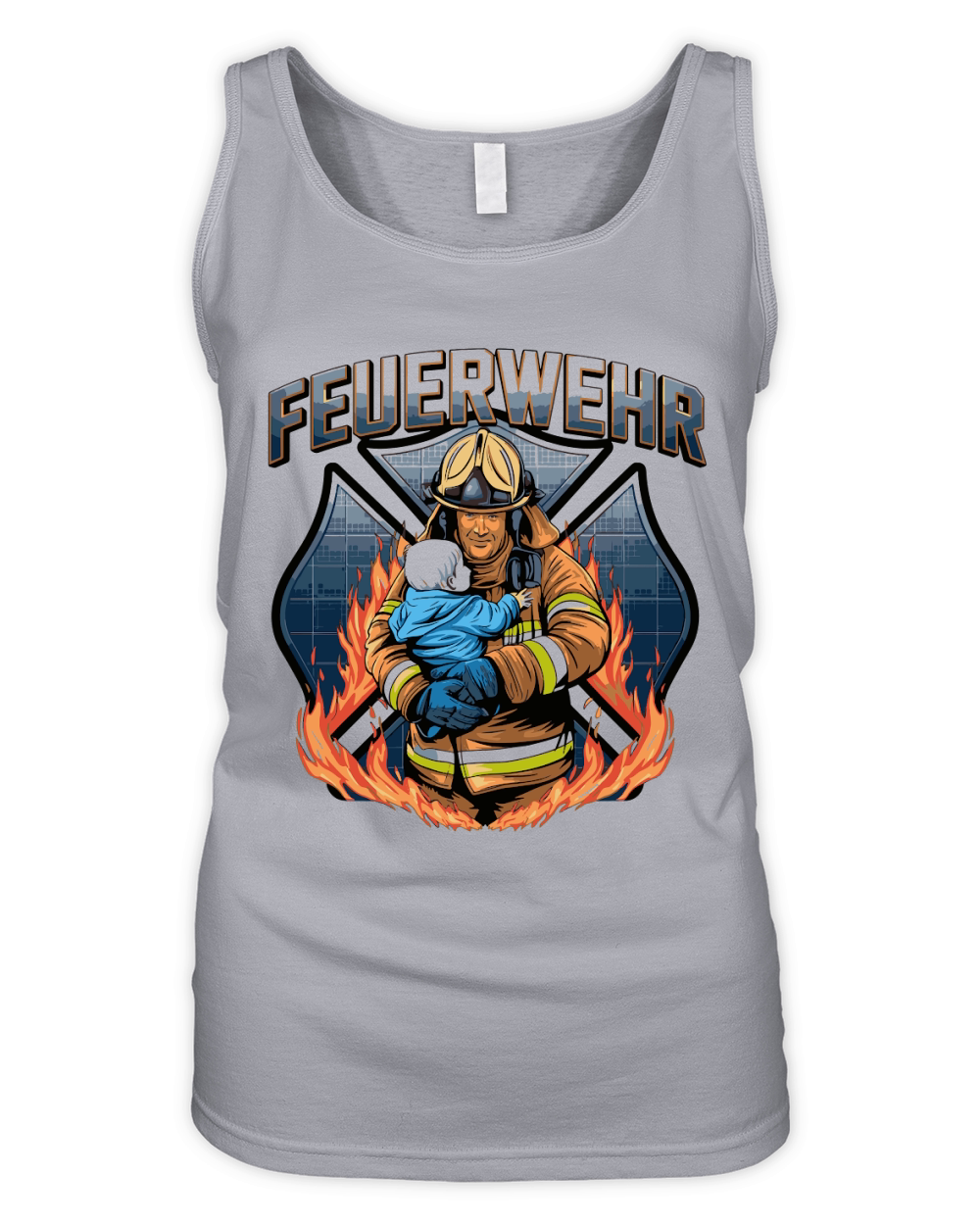 Feuerwehr 2 Organic Women's Tank Top