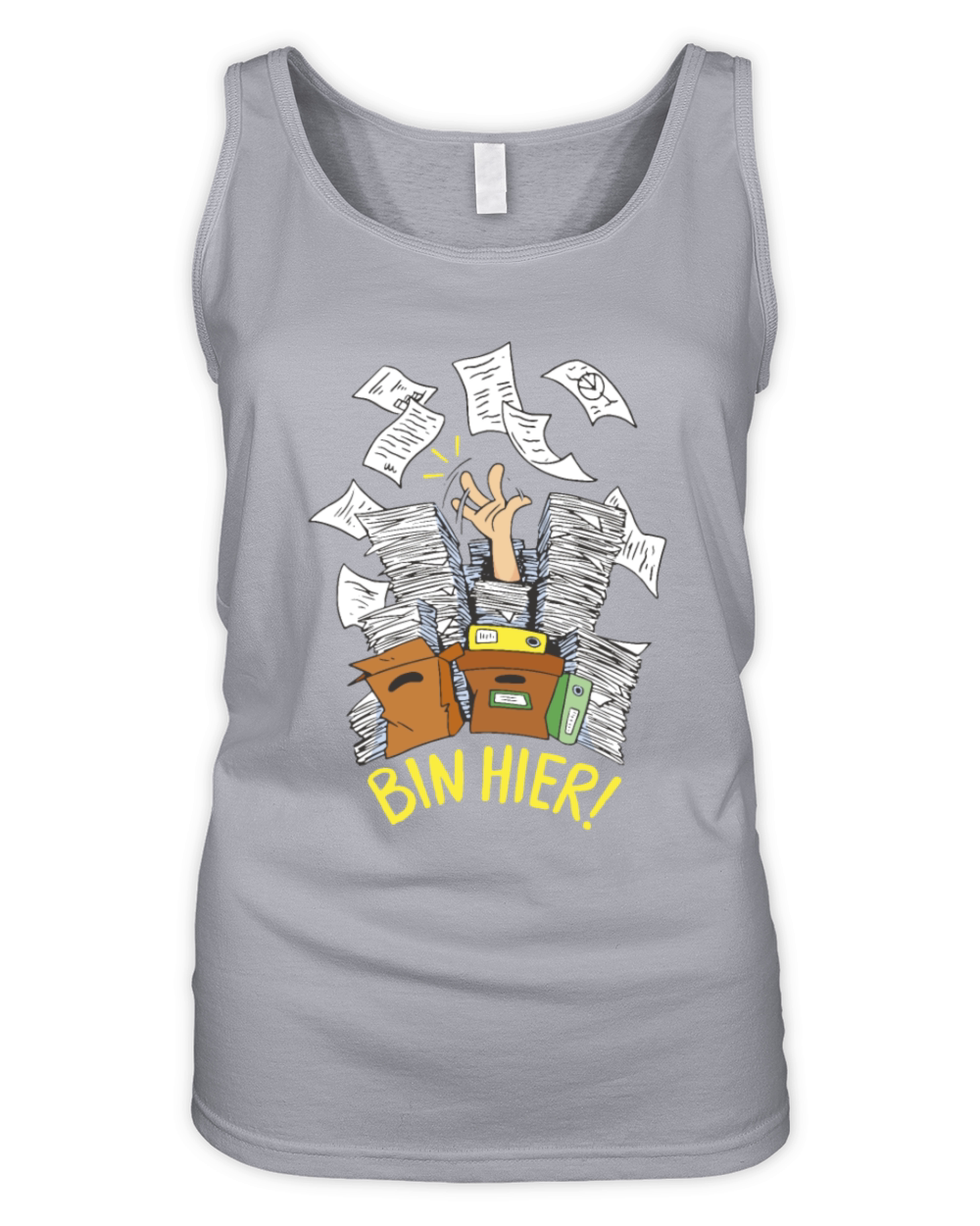 Funny office Organic Women's Tank Top