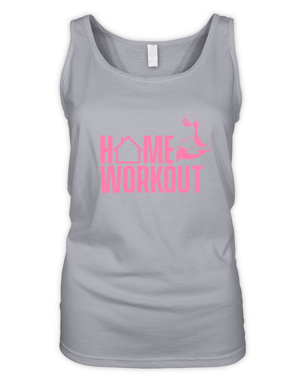 Home workout Girl Training At Home Fitness Organic Women's Tank Top